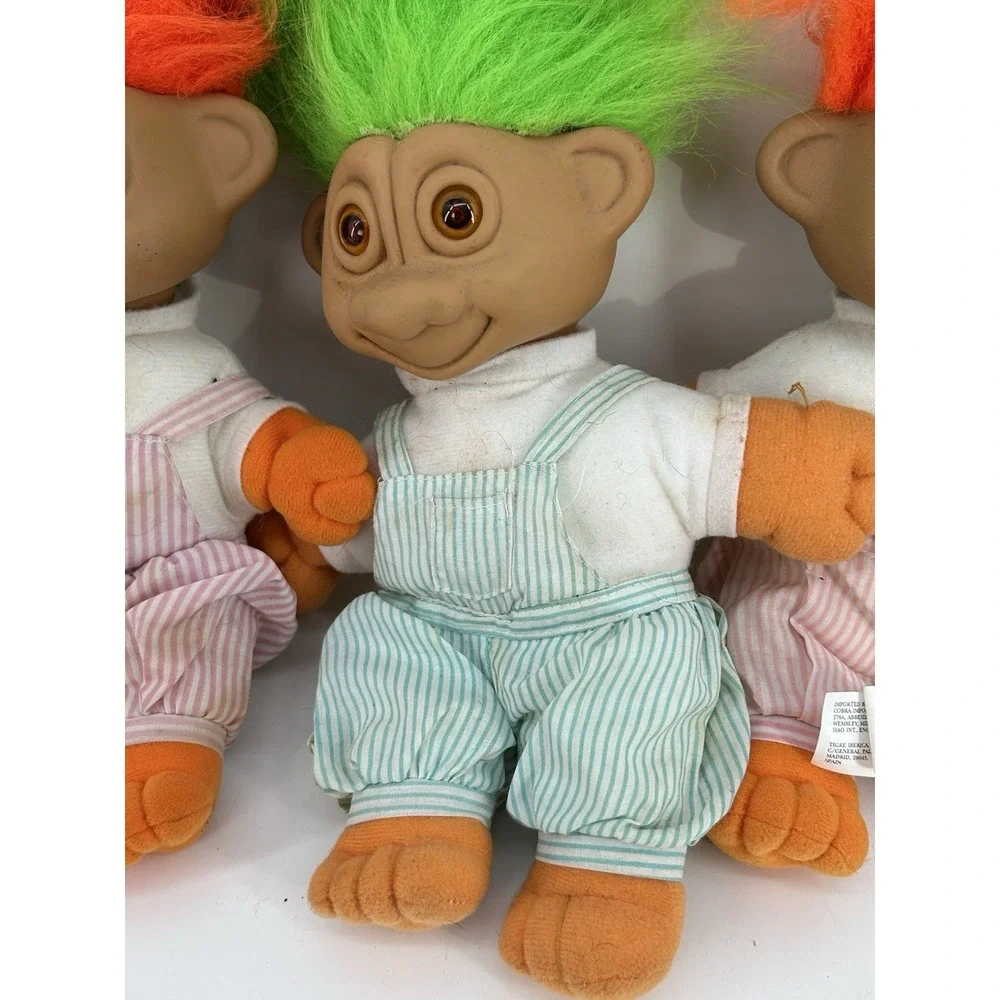 Vintage 1992 Soma International Glo Troll Doll Glowing Eyes Troll 13